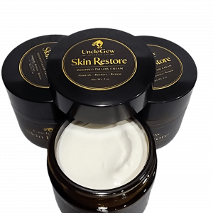 UncleGew's Skin Restore – Whipped Tallow Cream (2 oz)